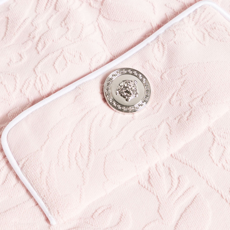 Shop (W) 베르사체 SS24 핑크 바로크 자카드 캐주얼 스커트 1014815-1A10479