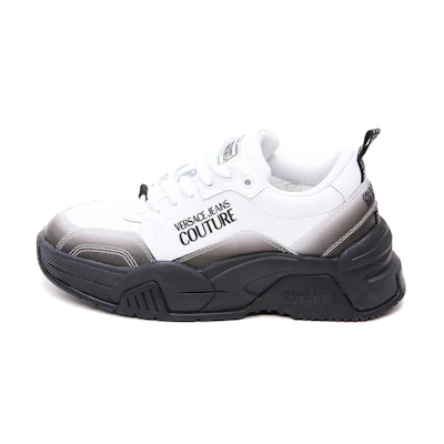 (W) Versace Stargaze Sneakers 'White Black'