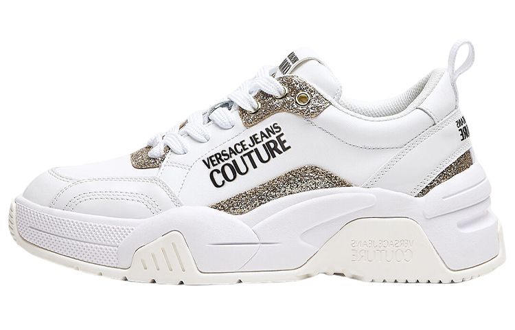 (W) Versace Stargaze Sparkle Low 'White'