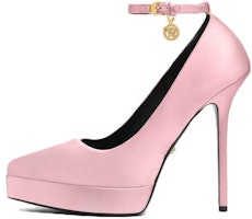 (Women) Versace Stiletto Pumps 'Pink Buckle' 1013739-1A00619_1PG4V (Women) Versace Stiletto Pumps 'Pink Buckle' 1013739-1A00619_1PG4V