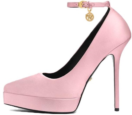 (W) Tacones de Aguja Versace 'Hebilla Rosa' 1013739-1A00619_1PG4V Buy (W) Tacones de Aguja Versace 'Hebilla Rosa' 1013739-1A00619_1PG4V
