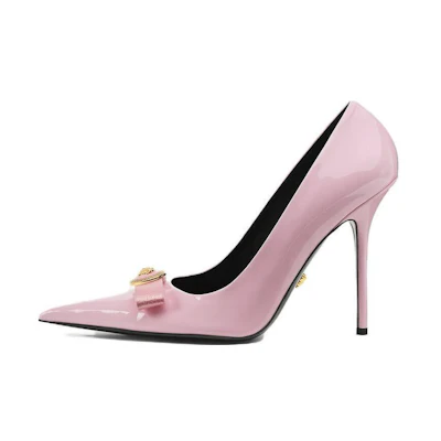 (W) Versace Stiletto Pumps 'Pink CMFT'