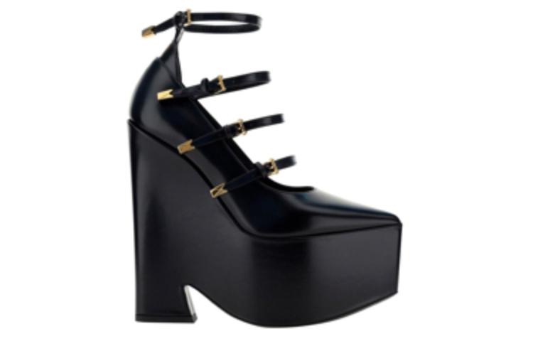 Lookbook (W) Versace Tempest Tacones Plataforma Hebilla Negro 1009469-DVT51_1B00V