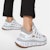 (W) Versace Trigreca 2021 'Cetakan Barocco - Putih' DST539G-D16TCG-D014H