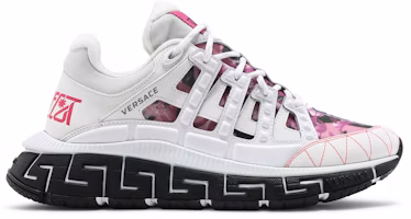 (Women) Versace Trigreca 'White Pale Pink' DST539G-1A00846-6W310 (Women) Versace Trigreca 'White Pale Pink' DST539G-1A00846-6W310