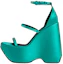 Buy (W) Versace Triplatform 'Biru Hijau' 1004483-1A00619_1V620