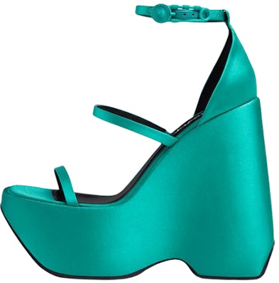 (Women) Versace Triplatform 'Blue Green' 1004483-1A00619_1V620 Buy (Women) Versace Triplatform 'Blue Green' 1004483-1A00619_1V620
