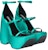 (Women) Versace Triplatform 'Blue Green' 1004483-1A00619_1V620