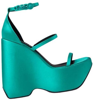 (Women) Versace Triplatform 'Blue Green' 1004483-1A00619_1V620 Lookbook (Women) Versace Triplatform 'Blue Green' 1004483-1A00619_1V620