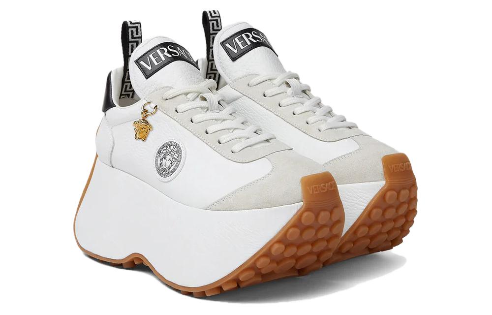 (W) Versace Triplatform 'White Fashion Sneakers' 圖 3