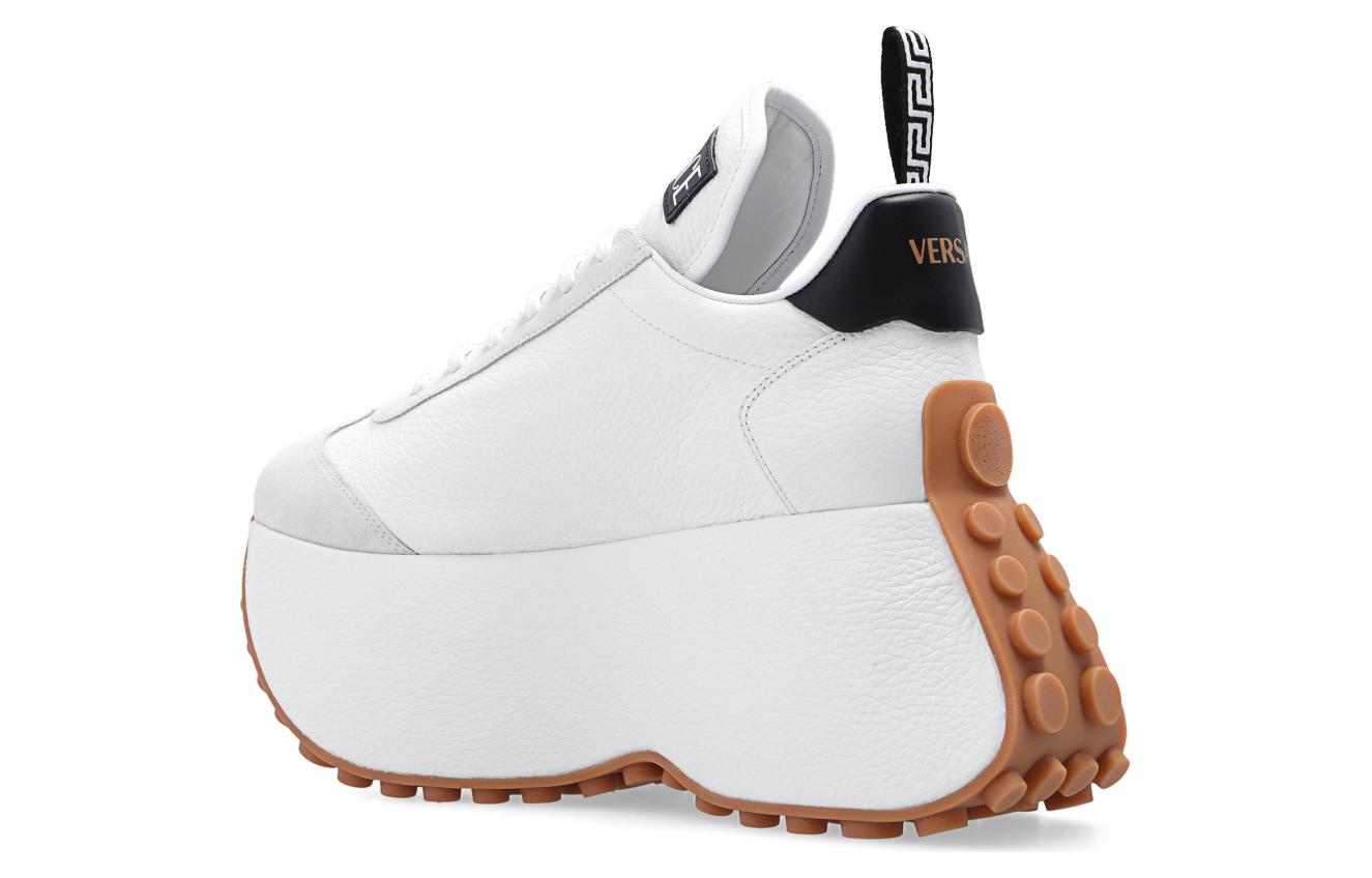 (W) Versace Triplatform 'White Fashion Sneakers' 圖 4