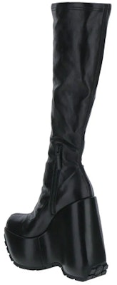 (W) Bota Alta Versace Triplatform de Cuero Negro 1005666-1A04283_1B000 Lookbook (W) Bota Alta Versace Triplatform de Cuero Negro 1005666-1A04283_1B000