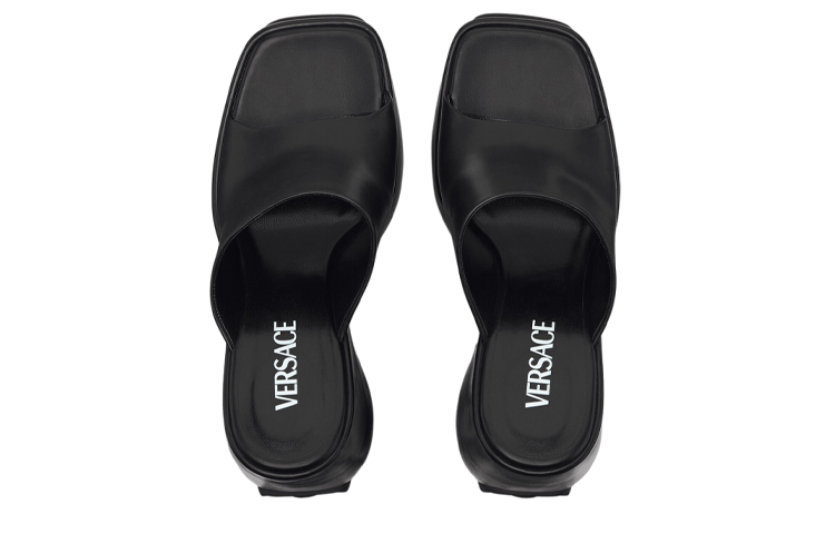 Lookbook (W) Versace Triplatform Kulit Alas 'Hitam' 1004671-DVT2P_1B00V