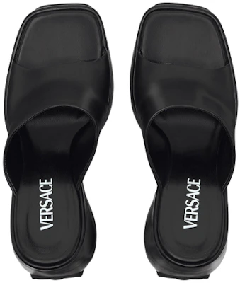 (W) Versace Triplatform Kulit Alas 'Hitam' 1004671-DVT2P_1B00V Lookbook (W) Versace Triplatform Kulit Alas 'Hitam' 1004671-DVT2P_1B00V