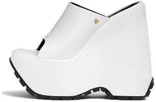 (Women) Versace Triplatform Mule 'White Leather' 1004671-DVT2P_1W00V (Women) Versace Triplatform Mule 'White Leather' 1004671-DVT2P_1W00V