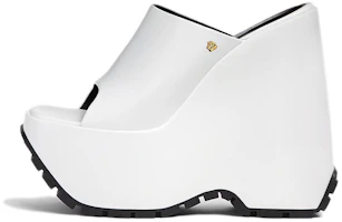 (Women) Versace Triplatform Mule 'White Leather' 1004671-DVT2P_1W00V (Women) Versace Triplatform Mule 'White Leather' 1004671-DVT2P_1W00V