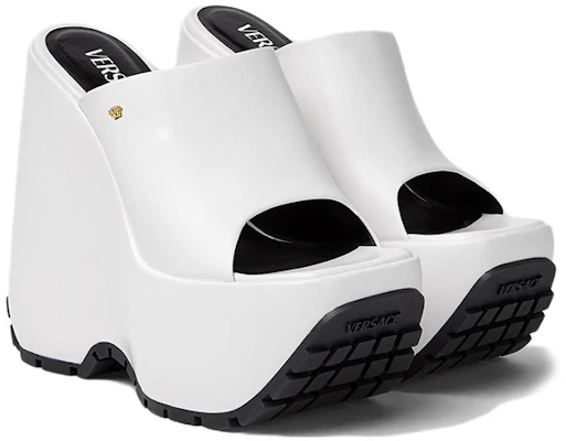 (W) Versace Triplatform Mule 'Kulit Putih' 1004671-DVT2P_1W00V Order (W) Versace Triplatform Mule 'Kulit Putih' 1004671-DVT2P_1W00V