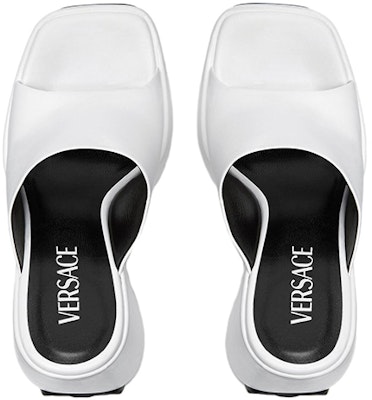 (Women) Versace Triplatform Mule 'White Leather' 1004671-DVT2P_1W00V Lookbook (Women) Versace Triplatform Mule 'White Leather' 1004671-DVT2P_1W00V