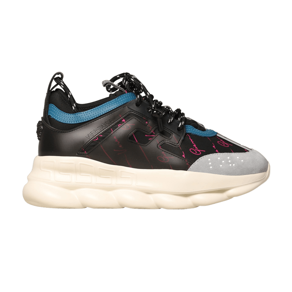 Buy (W) Versace Chain Reaction 'Estampado Firma Gianni Versace - Negro' DSR705G-DT19-DNF1