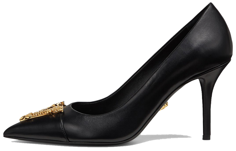 (W) Versace Virtus High Heel 'Black'