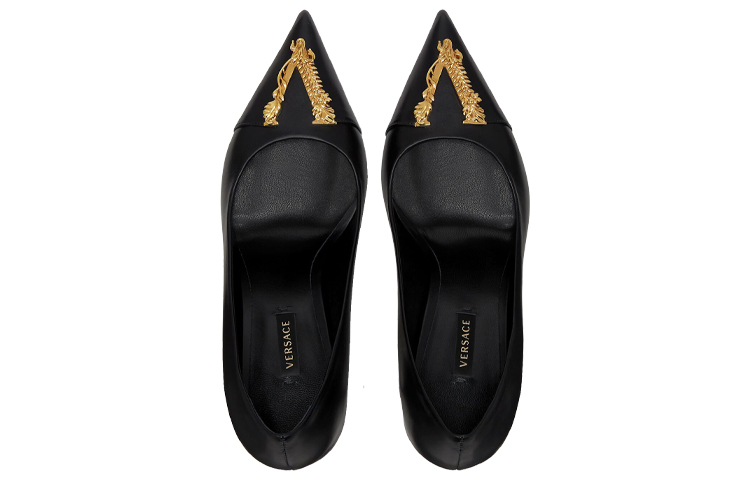 (W) Versace Virtus High Heel 'Black' 圖 4
