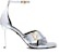 (W) Versace Virtus Sandal Tumit Tinggi 'Silver' DST611N-DVL15_1E01V