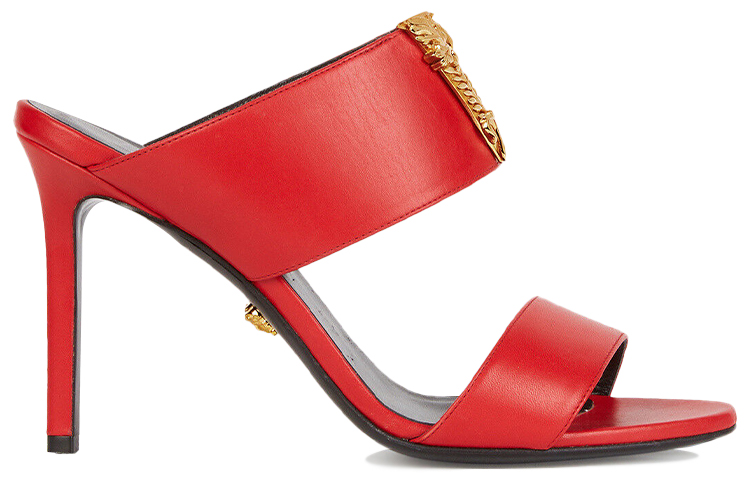 (W) Versace Virtus High-Heeled Sandals 'Red' 圖 2
