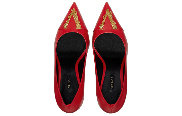 (W) Versace Virtus High Heels 'Red' 圖 4