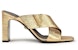 (W) Sandal Tumit Tinggi Kulit Versace Virtus 'Emas' DST570M-DVL15_1X00V