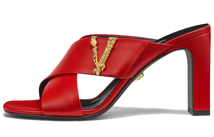 (W) Versace Virtus Mule 'Elegant Red'