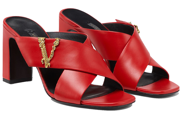 (W) Versace Virtus Mule 'Elegant Red' 圖 3