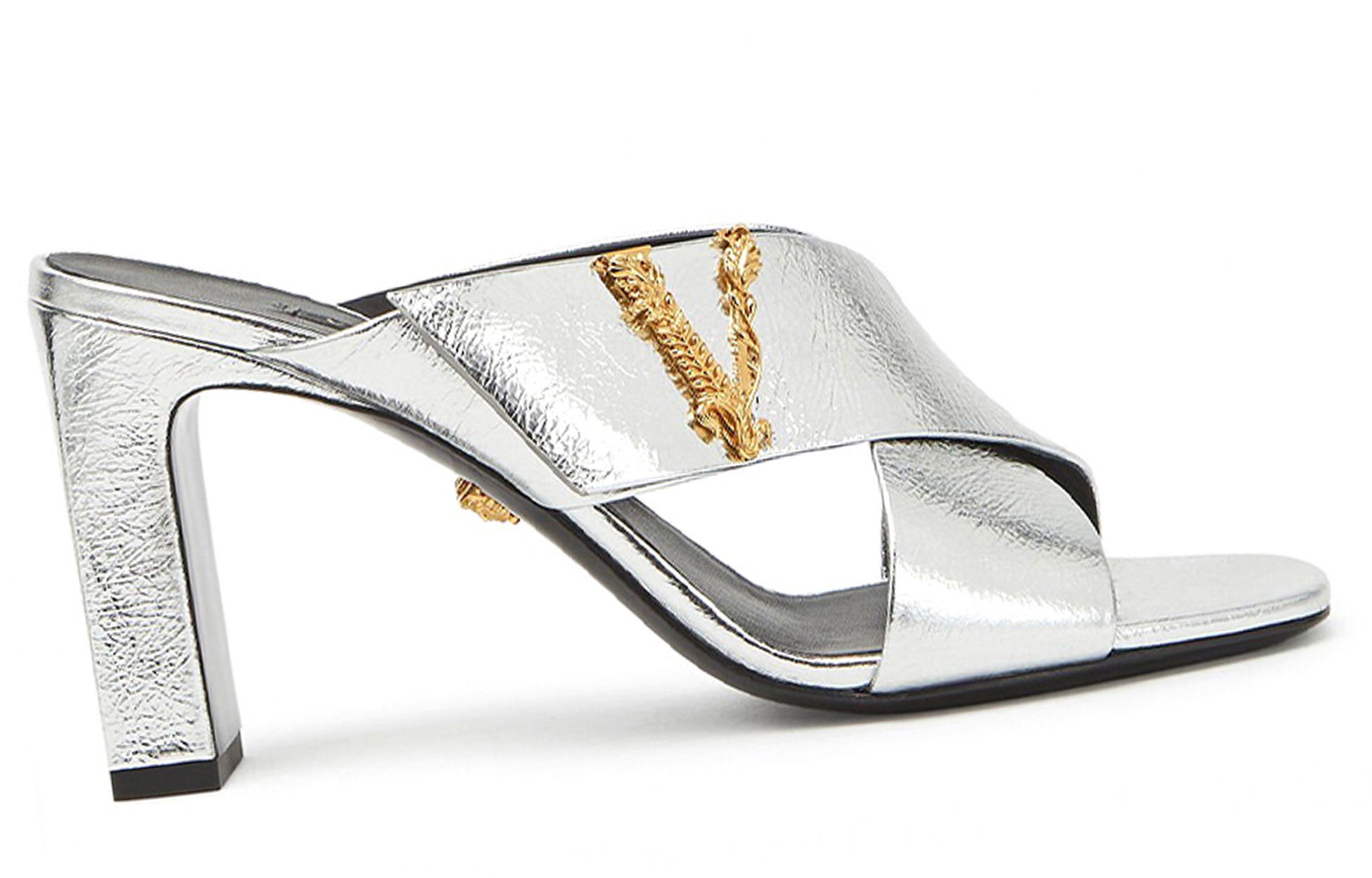 (W) Versace Virtus Mule 'Silver' 圖 2