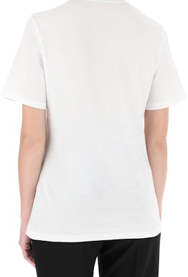 (W) 范思哲 白色短袖圆领Logo印花T恤 A85759-A228806-A3270 Purchase (W) 范思哲 白色短袖圆领Logo印花T恤 A85759-A228806-A3270