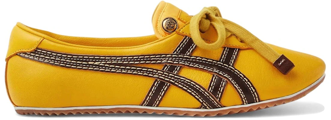 (Women) Versace x Onitsuka Tiger Tai-Chi Sakura Nappa Brown Yellow 1025116-1A17737_2YD5J Buy (Women) Versace x Onitsuka Tiger Tai-Chi Sakura Nappa Brown Yellow 1025116-1A17737_2YD5J
