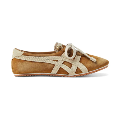 (W) Versace Onitsuka Tiger Tai-Chi Sakura Suede Brown