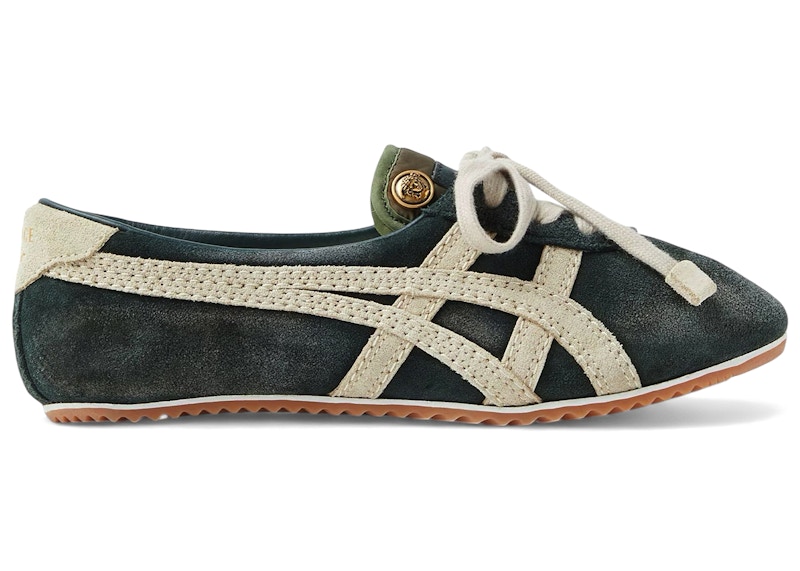 (Women) Versace x Onitsuka Tiger Tai-Chi Sakura Suede Green 1025116-1A17741_2GR2J