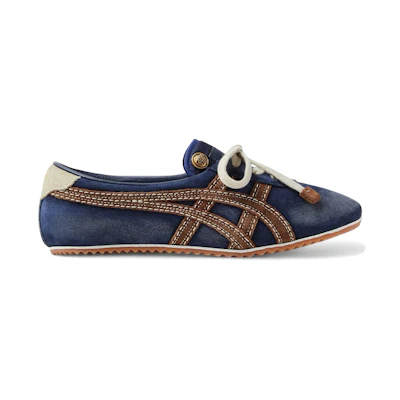 (W) Versace Onitsuka Tiger Tai-Chi Sakura Suede Blue