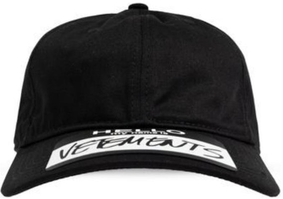 (W) ヴェトモン ブラック コットン キャップ ロゴパッチ付き. UA65CA1601052BLACKOUT Buy (W) ヴェトモン ブラック コットン キャップ ロゴパッチ付き. UA65CA1601052BLACKOUT