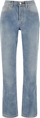 (W) ヴェトモン ソリッドカラー デニムジーンズ ライトブルー WE52PA250NLIGHTBLUE Buy (W) ヴェトモン ソリッドカラー デニムジーンズ ライトブルー WE52PA250NLIGHTBLUE