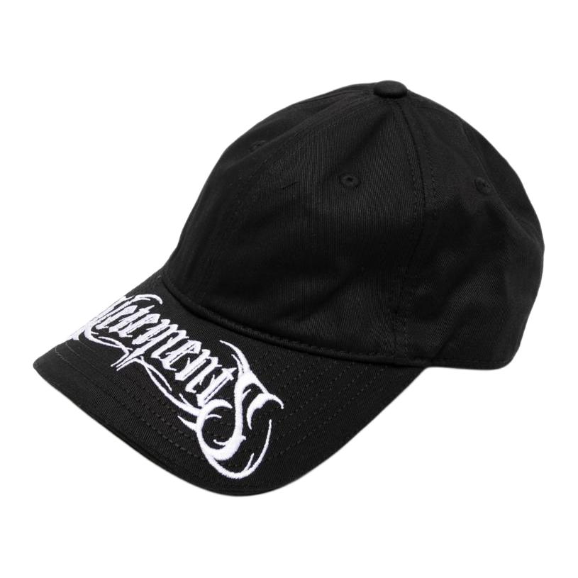 (Women) Vetements Solid Design Cotton Cap  Black UA65CA180B