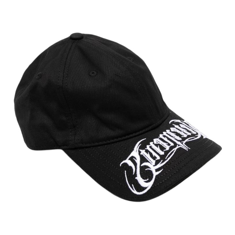 Lookbook (W) ヴェトモン ソリッドデザインコットンキャップ ブラック UA65CA180B