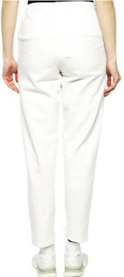 (W) Vetements SS22 Seluar Sweatpants Minimalis Putih Klasik. WSS18PA10-WHITE Shop (W) Vetements SS22 Seluar Sweatpants Minimalis Putih Klasik. WSS18PA10-WHITE