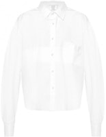 (Women) Vetements SS22 Oversized White Collared Long-Sleeve Shirt. WSS18SH3WHITE (Women) Vetements SS22 Oversized White Collared Long-Sleeve Shirt. WSS18SH3WHITE