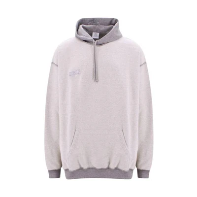 (Women) Vetements SS23 Colorblock Pullover Hoodie Women’s Grey UE63HD460GGREY