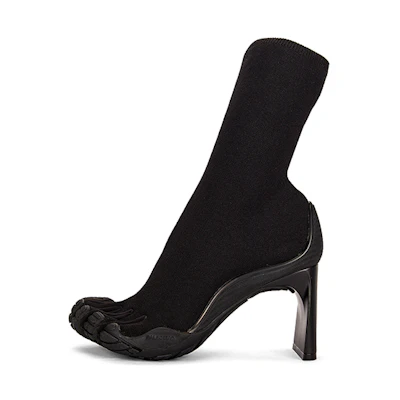 (W) Vibram Balenciaga Five Fingers High 'High Toe Black'