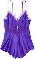 (Women) Victoria's Secret Satin Lace Sleepwear Nightgown - Purple 1121019226P3 (Women) Victoria's Secret Satin Lace Sleepwear Nightgown - Purple 1121019226P3