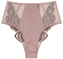 (Women) Victoria's Secret High-Waist Briefs Light Mauve Casual Comfort Panties 11176058-4YJM (Women) Victoria's Secret High-Waist Briefs Light Mauve Casual Comfort Panties 11176058-4YJM