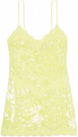 (Women) Victoria's Secret PINK Sequin Lace Mini Slip Dress - Green Nightwear 11244626-66CU (Women) Victoria's Secret PINK Sequin Lace Mini Slip Dress - Green Nightwear 11244626-66CU