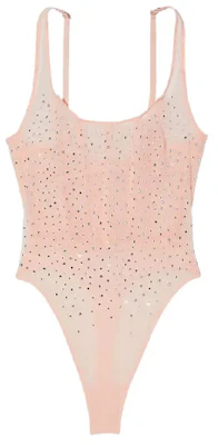 (W) ヴィクトリアズシークレット シアーメッシュ Uネックラインストーンボディスーツ - 桜ピンク 11229846-11T1 Buy (W) ヴィクトリアズシークレット シアーメッシュ Uネックラインストーンボディスーツ - 桜ピンク 11229846-11T1
