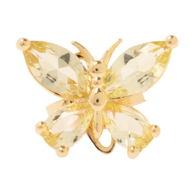(Women) Vivienne Westwood 24 Butterfly Pattern Brass Gold Earrings for Women. 6201035402R750SM 圖 5